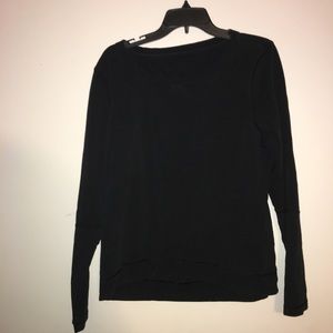 Lululemon Black Crewneck Sweatshirt